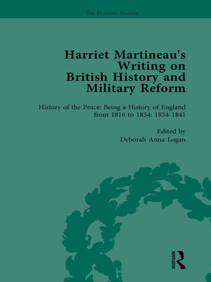 cover image of Harriet Martineau's Writing on British History and Military Reform, vol 4
